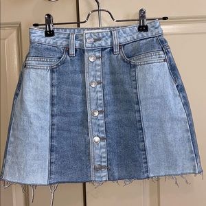 Pacsun denim skirt